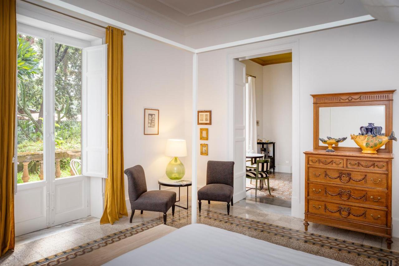 Garden Suite In Private Villa On Via Liberta ปาแลร์โม ภายนอก รูปภาพ