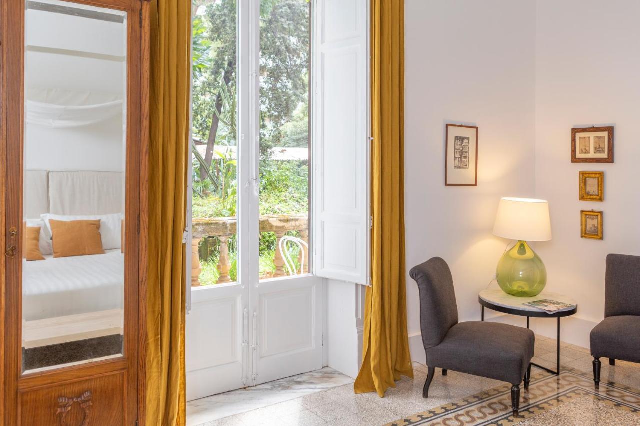 Garden Suite In Private Villa On Via Liberta ปาแลร์โม ภายนอก รูปภาพ